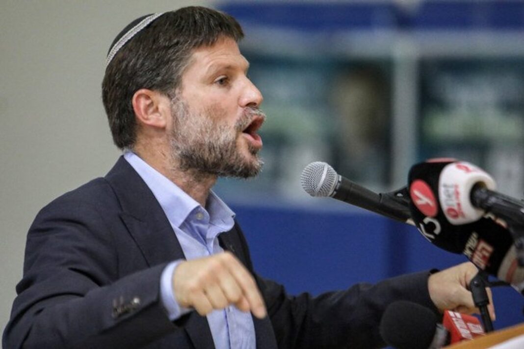 Bezalel Smotrich, ministro de Finanzas de Israel