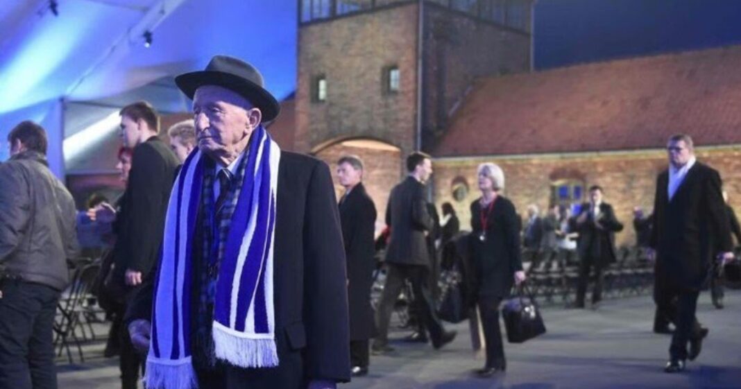 Yehuda Widawski, sobreviviente del Holocausto, en una imagen de archivo.