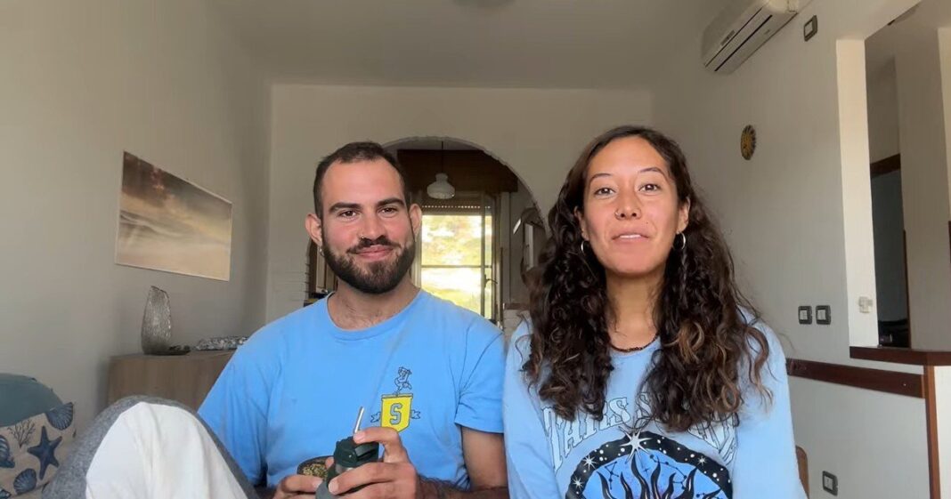 Pareja argentina que trabajó en hostelería en Francia