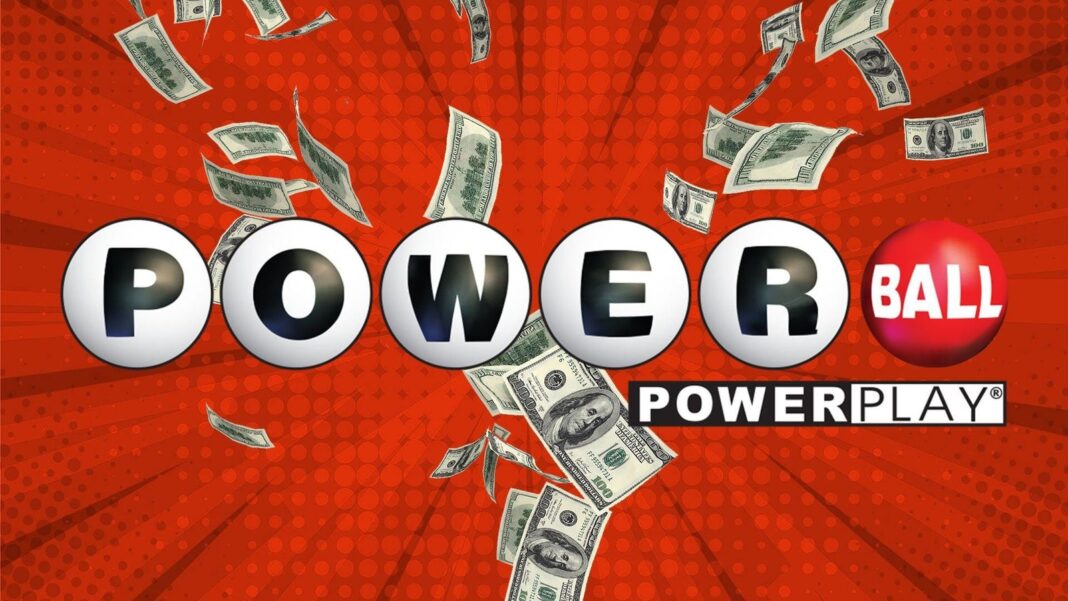 Logo de Powerball junto a los números ganadores del sorteo del 14 de septiembre de 2026