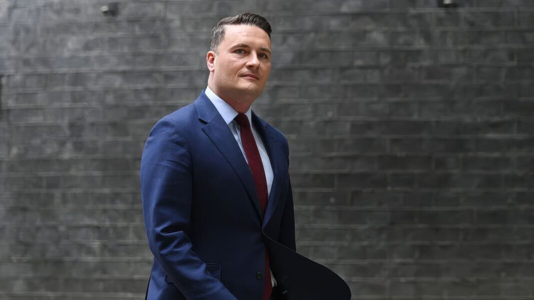 Wes Streeting, secretario de Defensa del Reino Unido