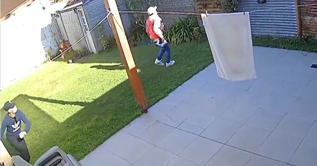 Fotografía de la zona residencial de La Plata donde ocurrió el asalto