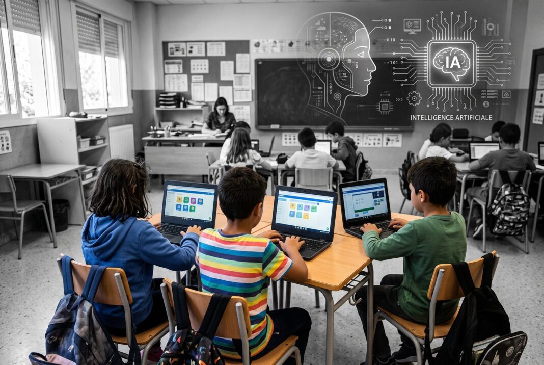 Estudiantes argentinos en un aula escolar