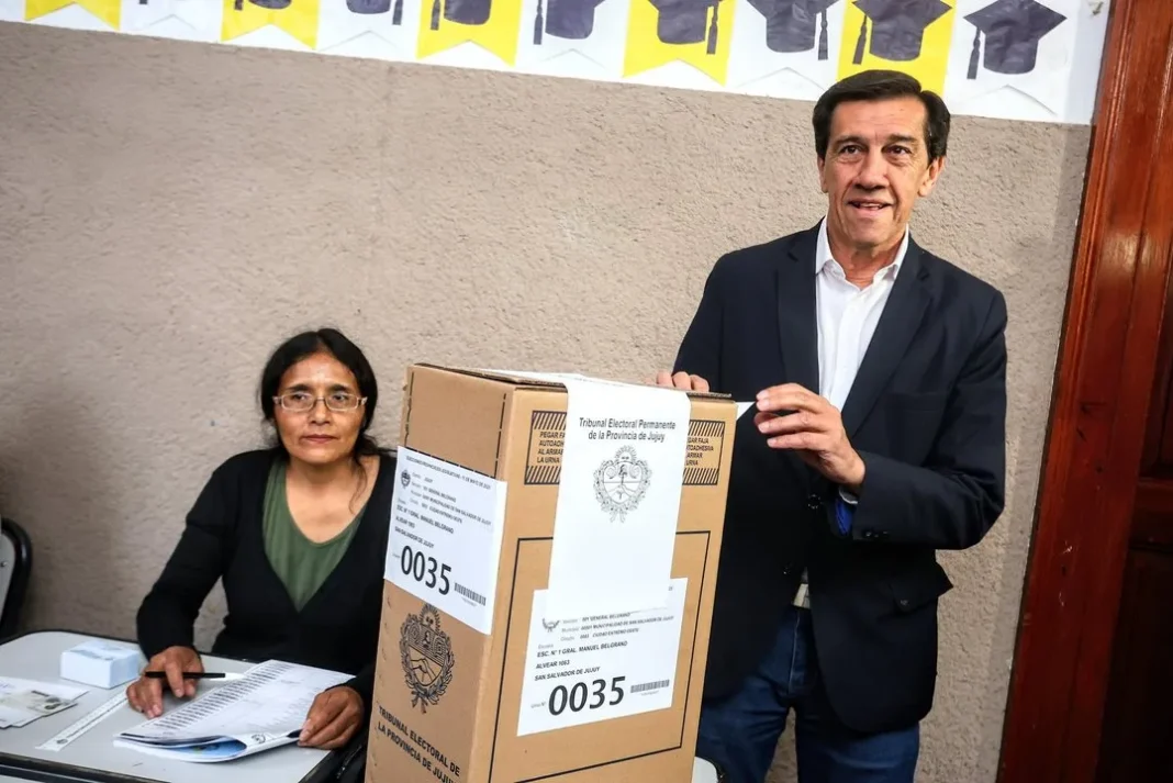 Carlos Sadir, gobernador de Jujuy