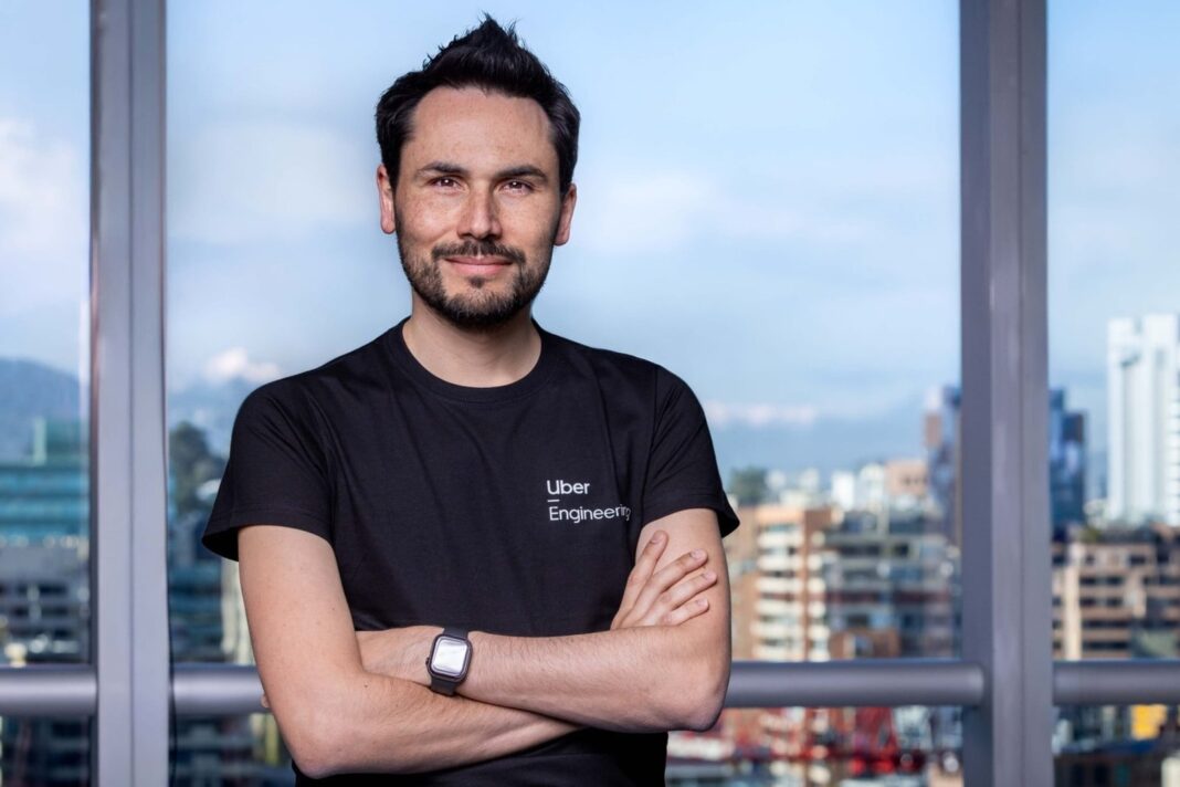 Interfaz de la aplicación Uber Eats en un teléfono móvil